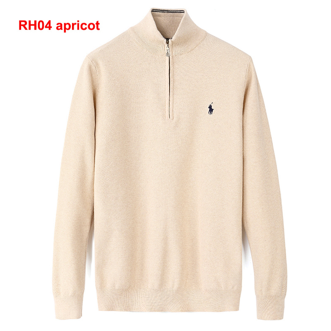 Ralph Lauren Mesh Knit Cotton Quarter-Zip Sweater · A528 — תמונה 3