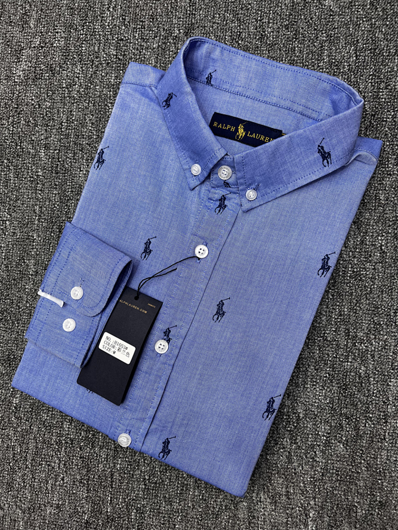 Ralph Lauren Polo Pony Cotton Oxford Shirt · A2349 — תמונה 14