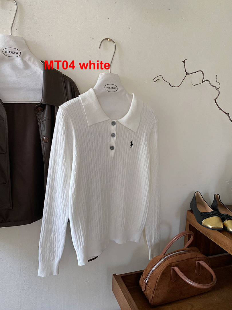 Ralph Lauren Cable-Knit Polo Sweater · A2356 — תמונה 15