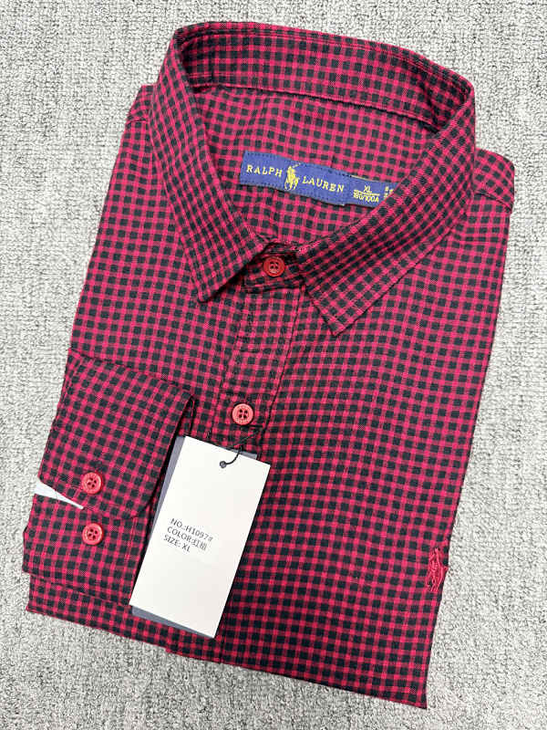 Ralph Lauren Gingham Stretch Poplin Shirt · A3157 — תמונה 23