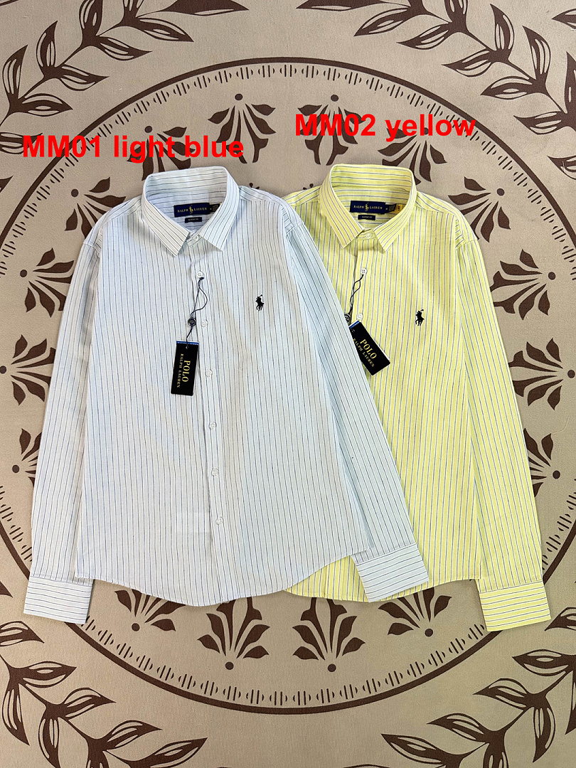 Ralph Lauren Classic Fit Striped Linen Shirt · A3124 — תמונה 3