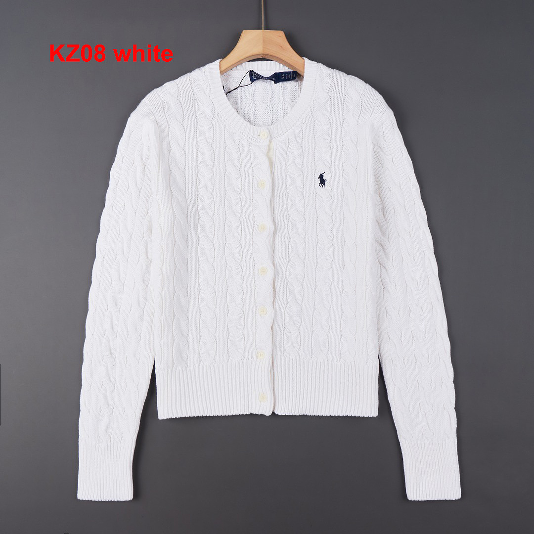 Polo Ralph Lauren Cable Knit Cotton Crewneck Cardigan · A3429 — תמונה 16