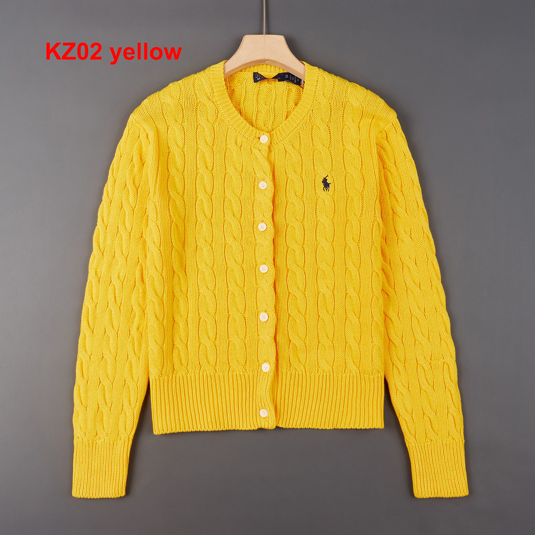 Polo Ralph Lauren Cable Knit Cotton Crewneck Cardigan · A3429 — תמונה 22