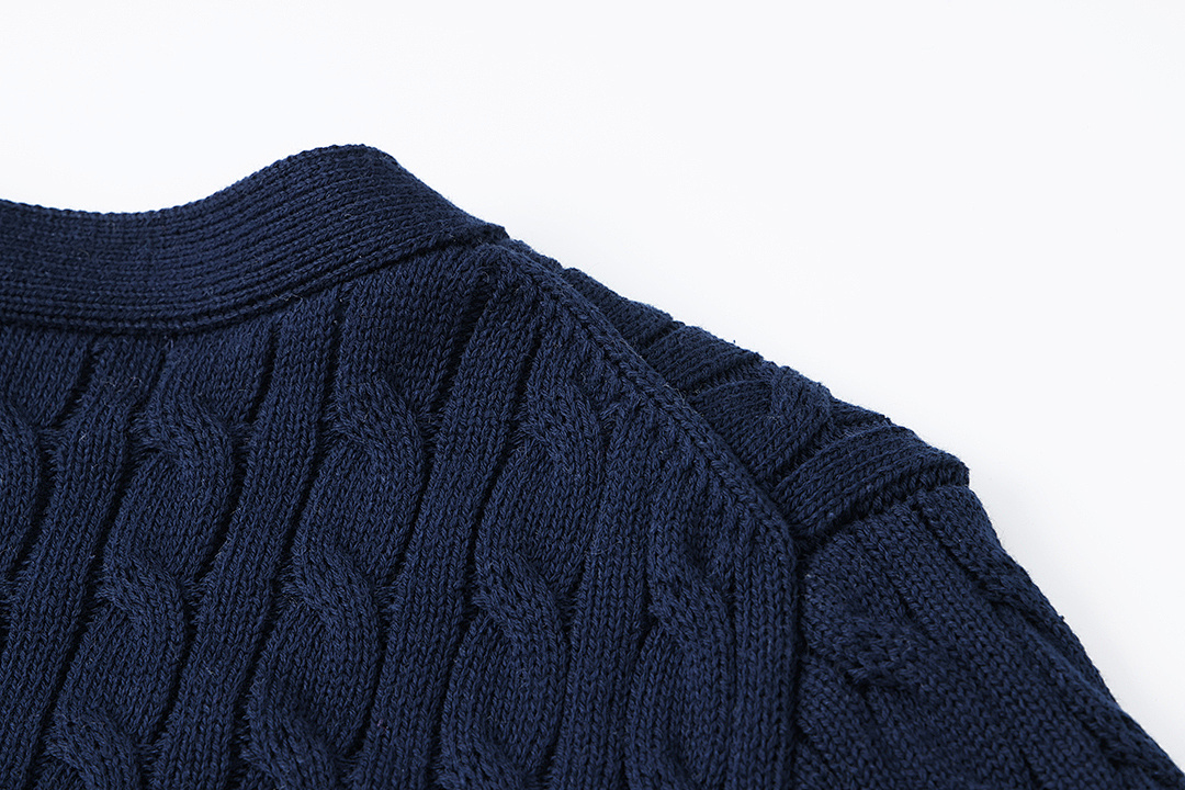 Ralph Lauren Cable-Knit Cotton Cardigan · A2568 — תמונה 7