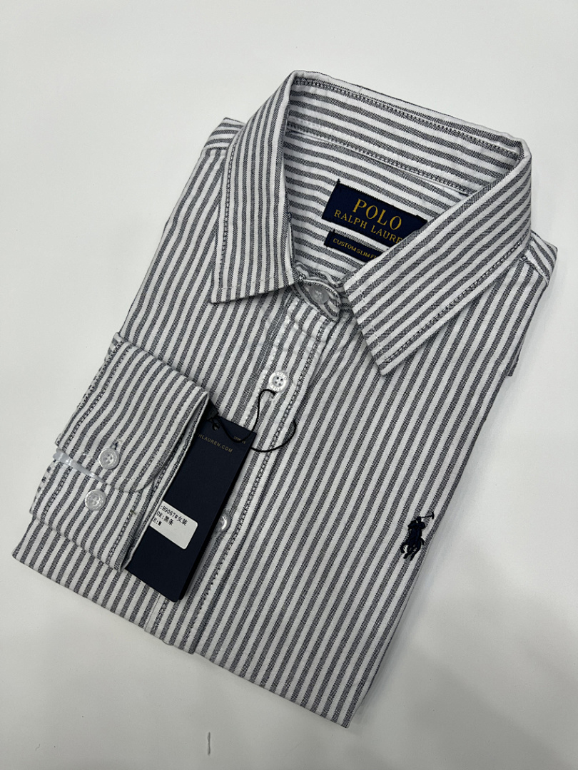Ralph Lauren Classic Fit Striped Oxford Shirt · A2327 — תמונה 10