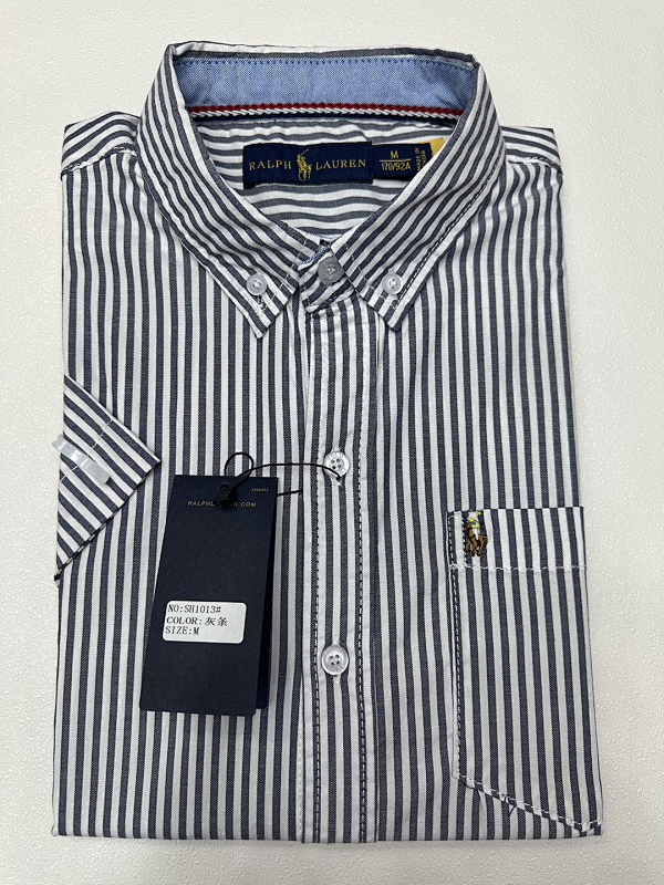 Tommy Hilfiger Short-Sleeve Striped Oxford Shirt · A1883 — תמונה 15