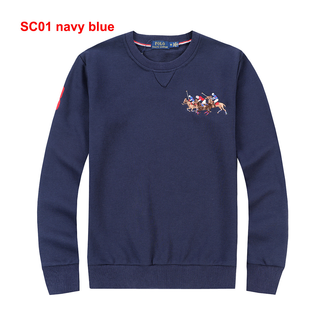 Ralph Lauren Triple-Pony Fleece Sweatshirt · A2521 — תמונה 5