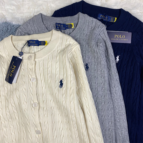 Polo Ralph Lauren Cable-Knit Cotton Cardigan · A2615