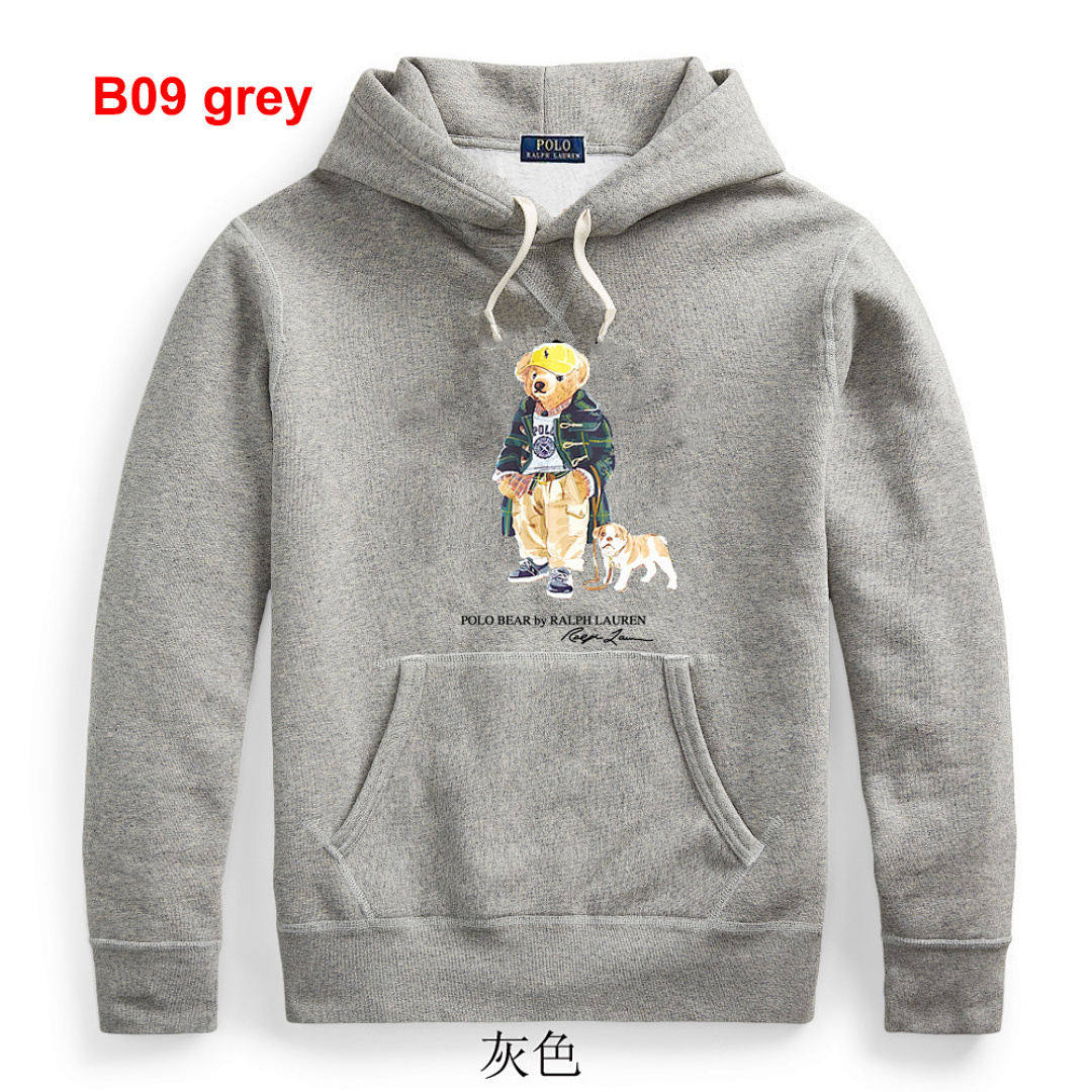 Ralph Lauren Polo Bear Fleece Hoodie · A2599 — תמונה 18