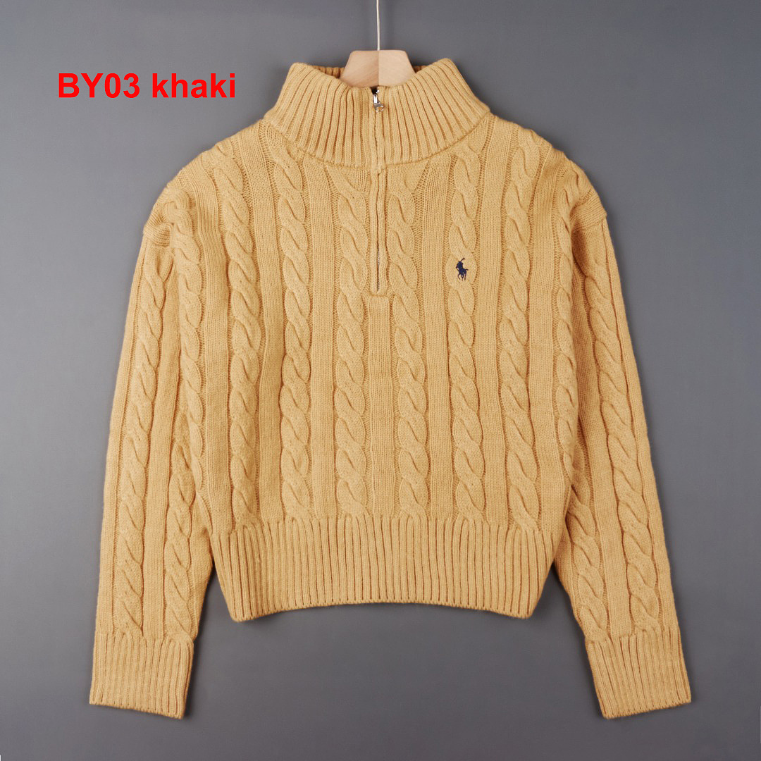 Ralph Lauren Cable Knit Quarter Zip Pullover · A3425 — תמונה 19