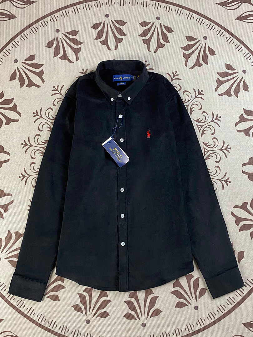 Polo Ralph Lauren Corduroy Long-Sleeve Collared Shirt · A2496 — תמונה 15