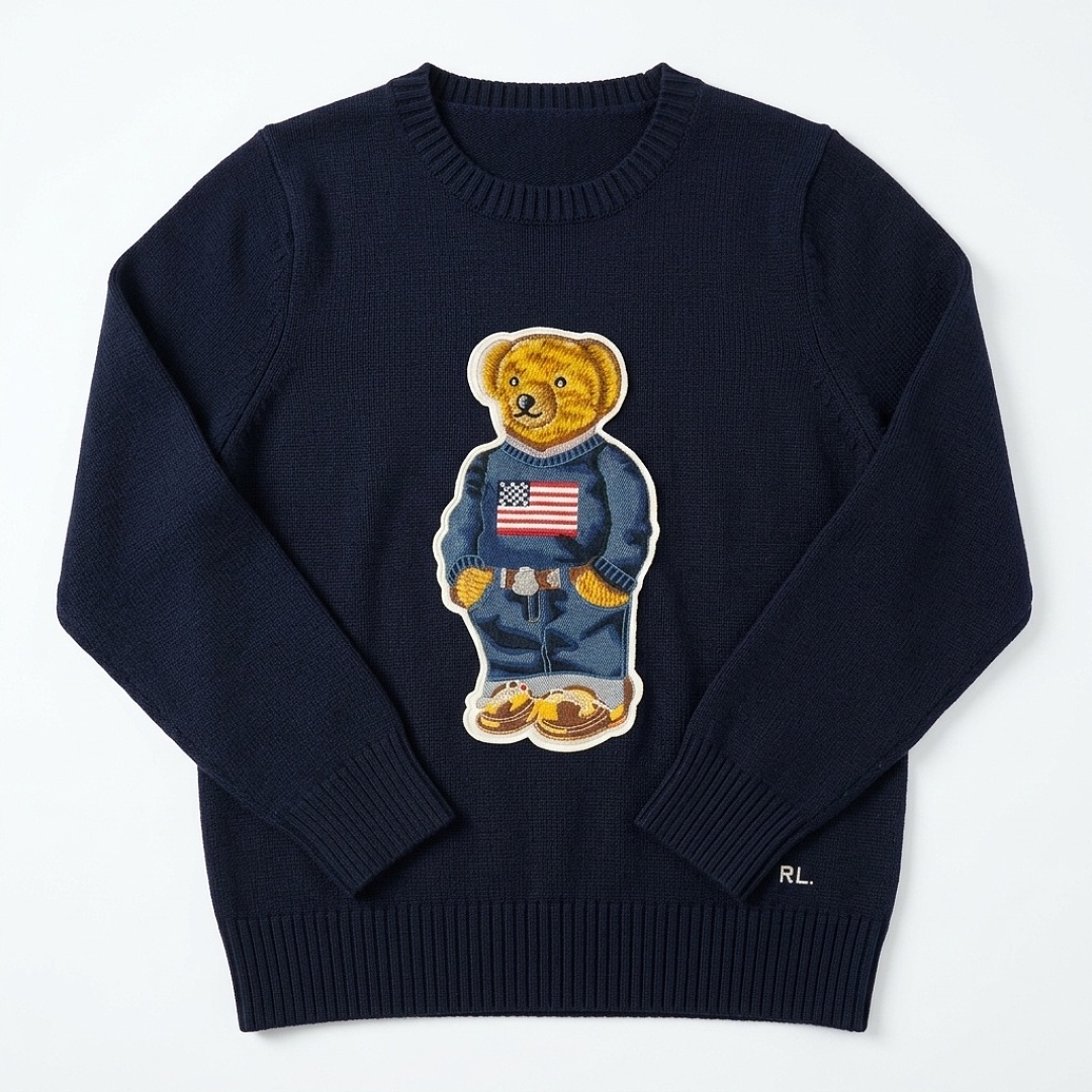 Ralph Lauren Polo Bear Cotton Crewneck Sweater · A3396 — תמונה 27