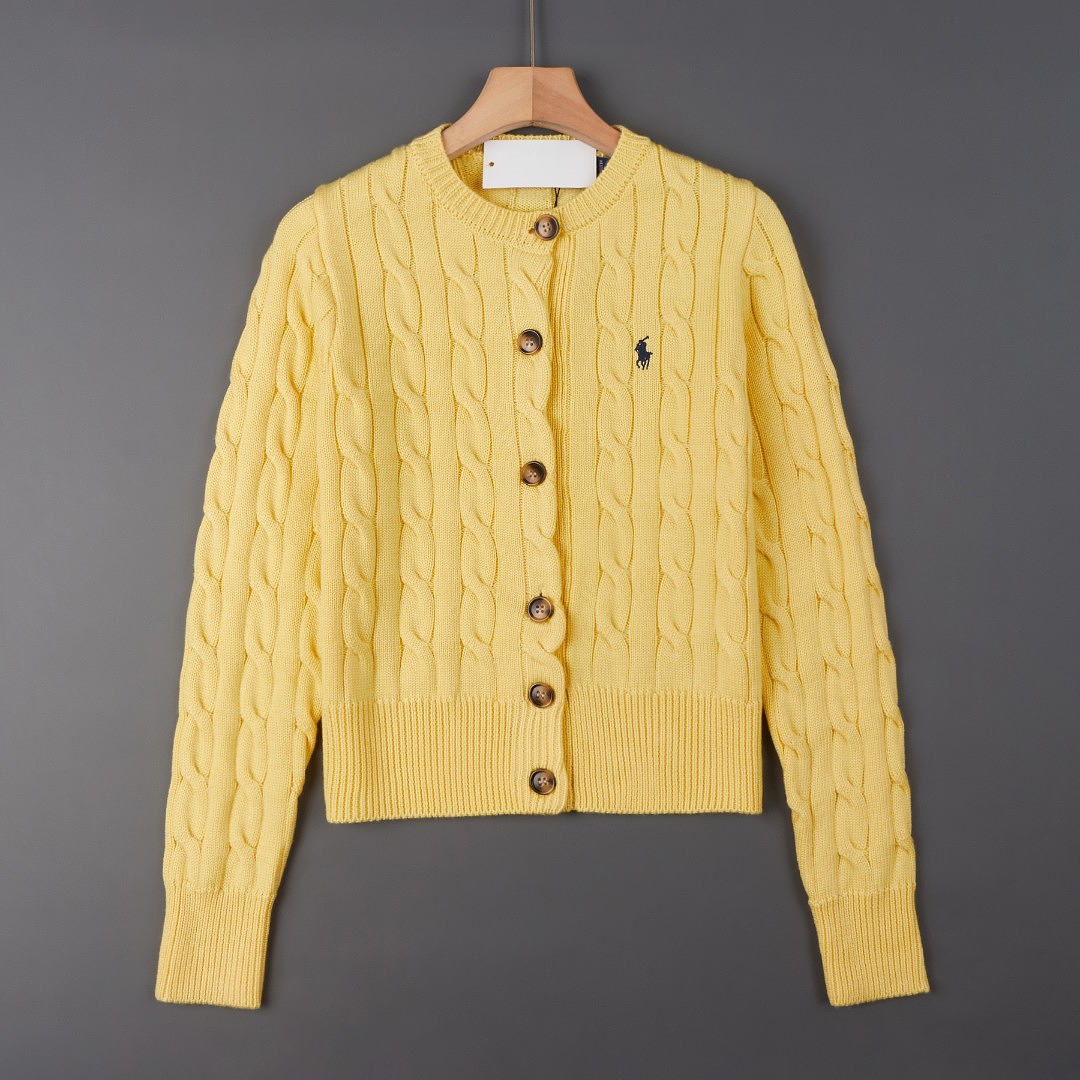Ralph Lauren Cable-Knit Cardigan · A3428 — תמונה 13