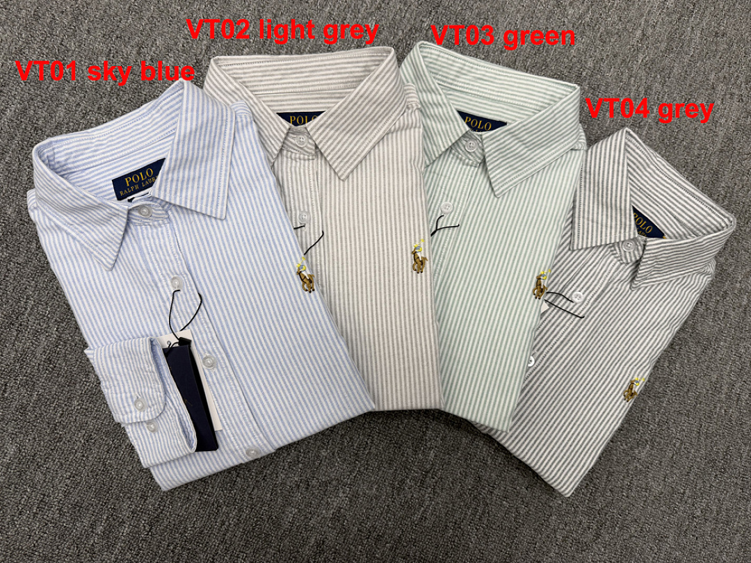 Ralph Lauren Striped Oxford Shirt · A3208 — תמונה 4