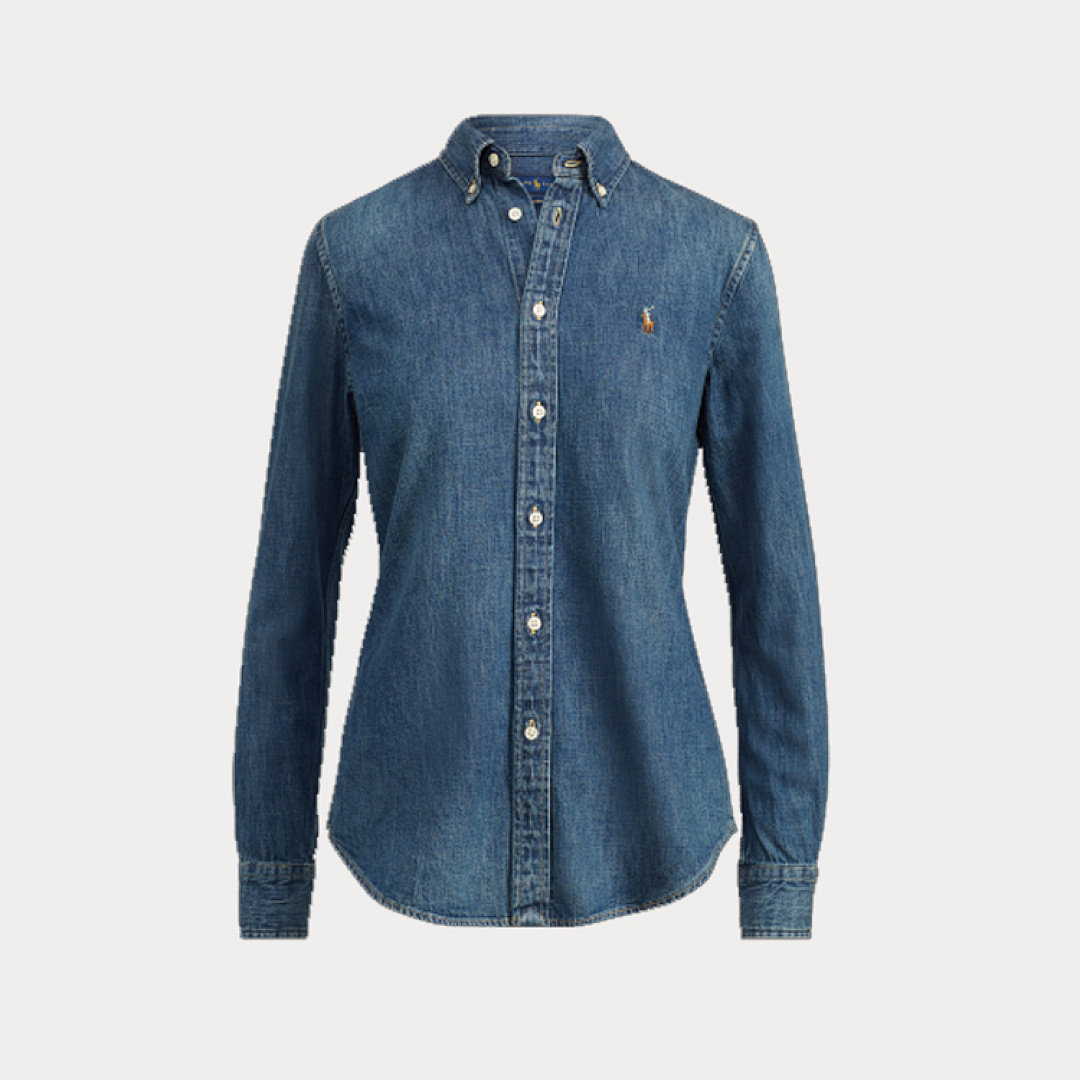 Polo Ralph Lauren Denim Long Sleeve Button Down · A1623 — תמונה 10