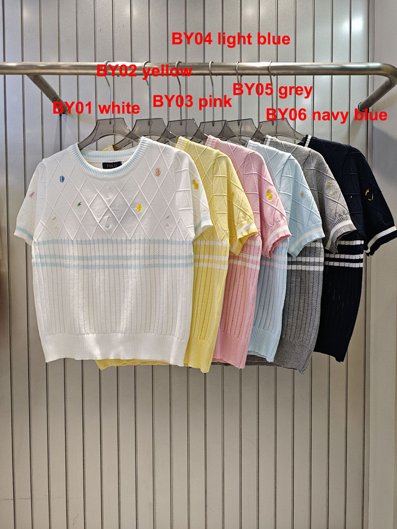 Ralph Lauren Multicolor Pony Knit Top · A2380 — תמונה 9