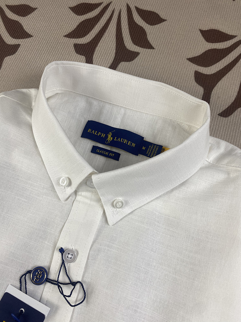 Ralph Lauren Classic Fit Linen Shirt · A2396 — תמונה 42