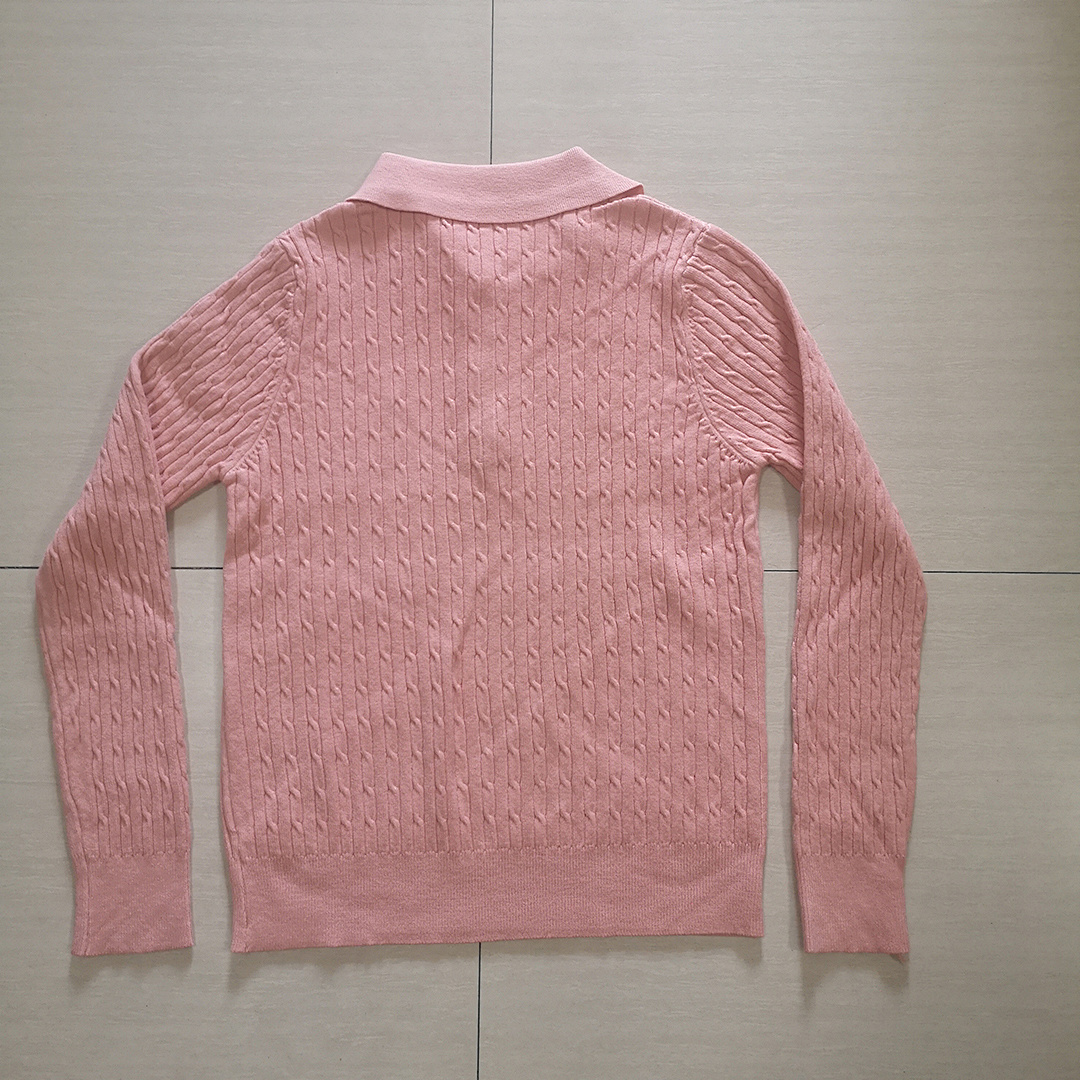 Ralph Lauren Cable-Knit Polo Sweater · A2356 — תמונה 2