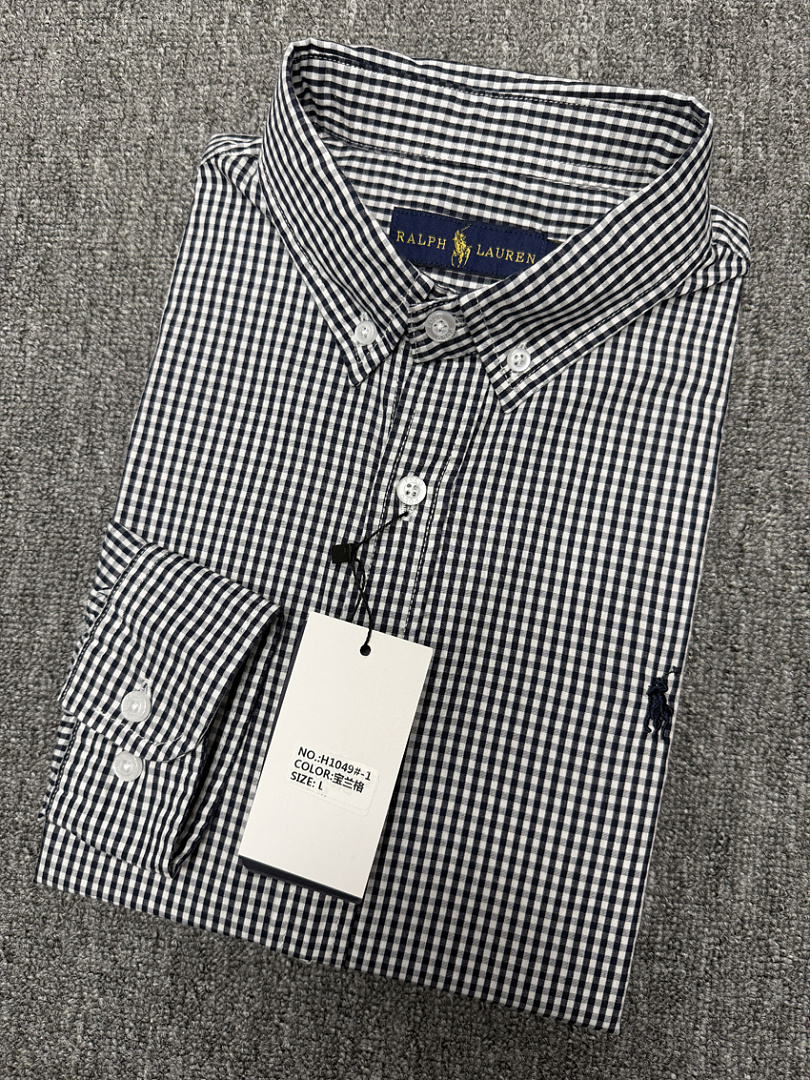 Ralph Lauren Gingham Stretch Poplin Shirt · A3196 — תמונה 18