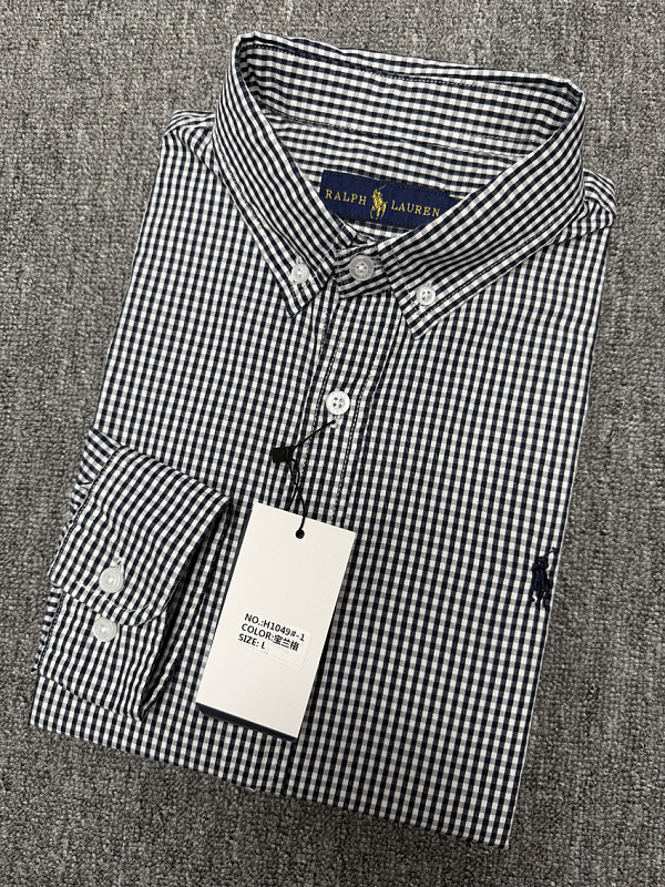 Ralph Lauren Gingham Stretch Poplin Shirt · A3196 — תמונה 19