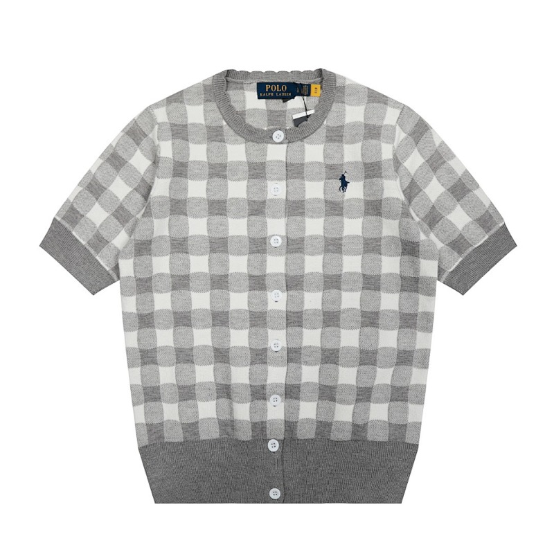 Polo Ralph Lauren Gingham Cotton Cardigan · A2341 — תמונה 26