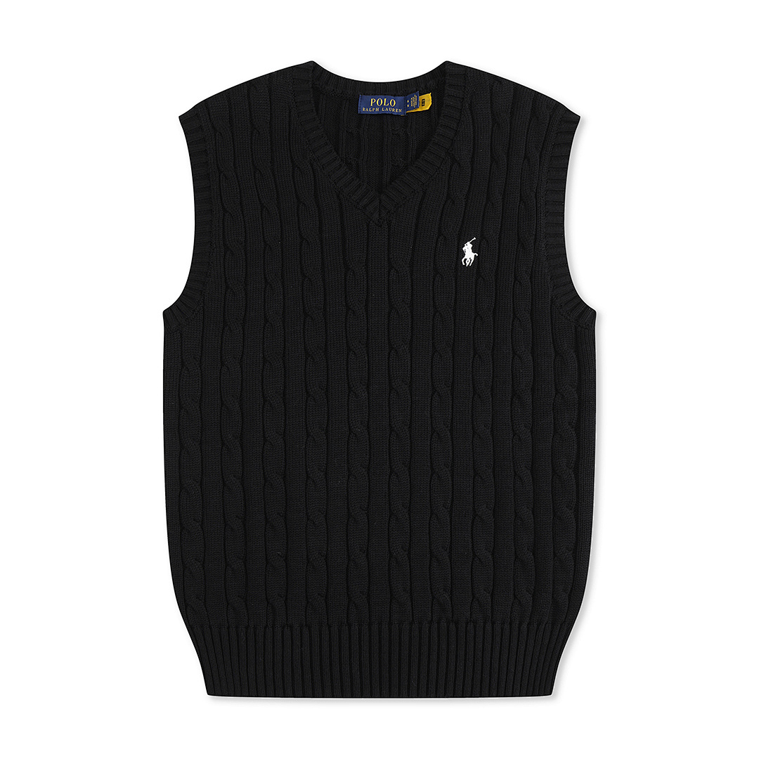 Polo Ralph Lauren Cable-Knit Cotton Sweater Vest · A2831 — תמונה 22