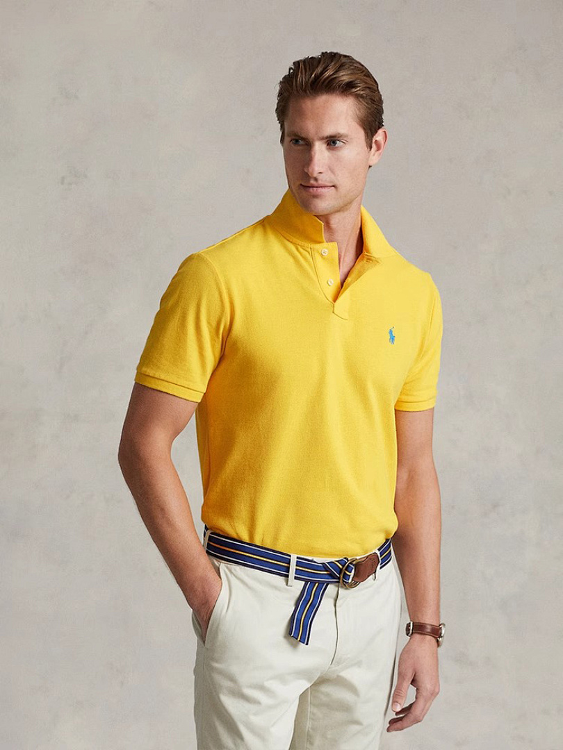 Polo Ralph Lauren Classic Fit Mesh Polo Shirt · A2413 — תמונה 26