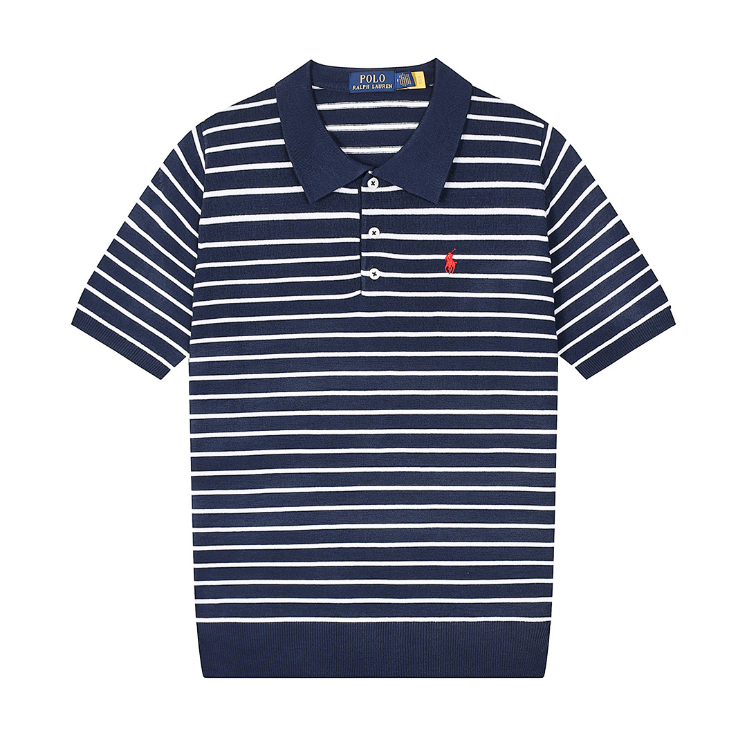 Ralph Lauren Classic-Fit Striped Soft Cotton Polo · A3037 — תמונה 15