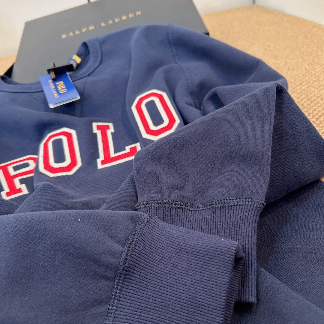 Ralph Lauren Logo Fleece Sweatshirt · A2910 — תמונה 11