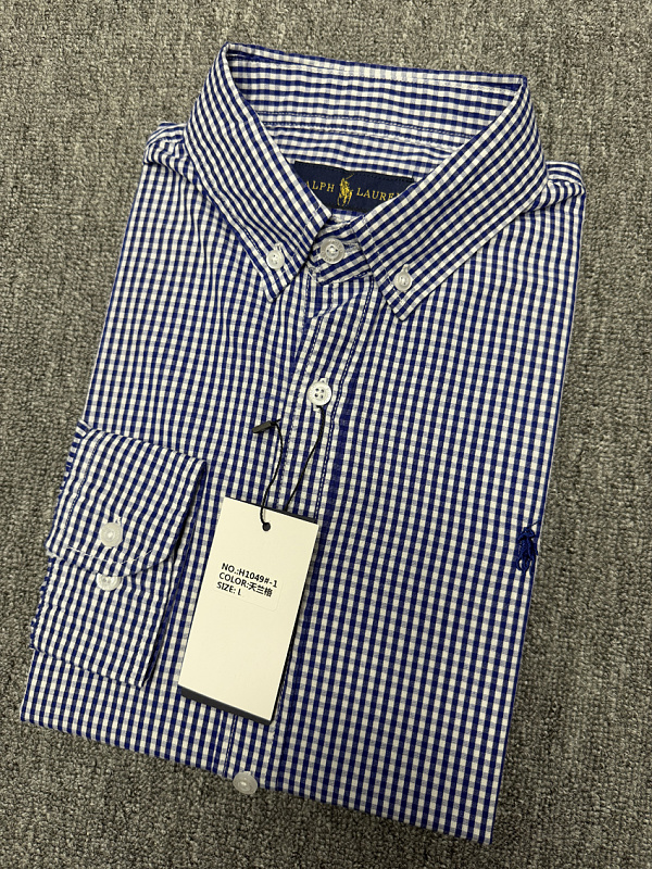 Ralph Lauren Gingham Stretch Poplin Shirt · A3196 — תמונה 29
