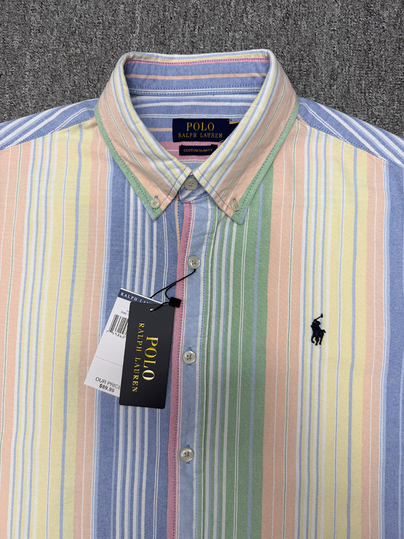 Ralph Lauren Classic Fit Striped Oxford Shirt · A3436 — תמונה 30