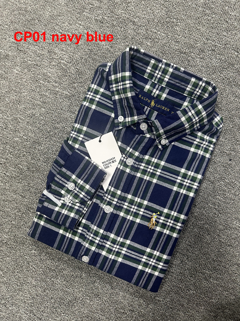 Ralph Lauren Classic Fit Plaid Oxford Shirt · A3248 — תמונה 8