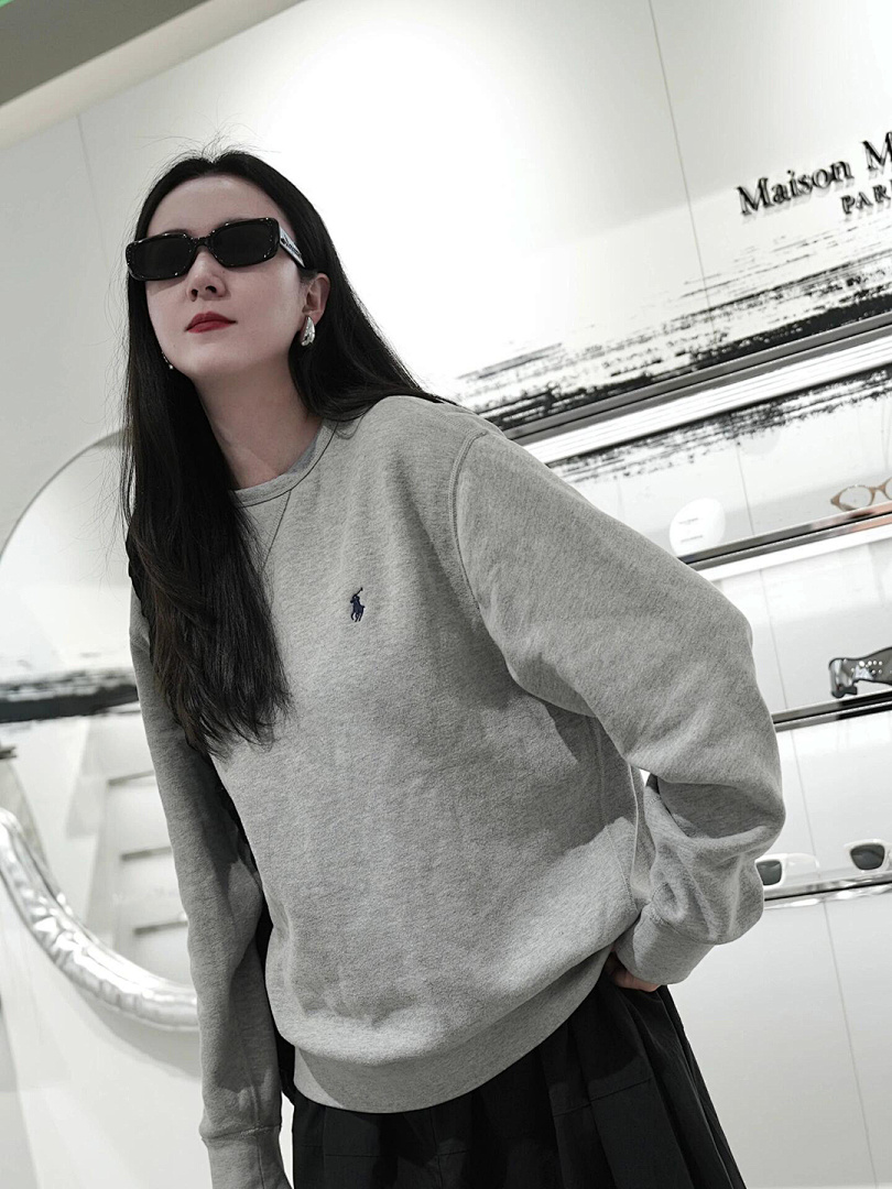 Polo Ralph Lauren RL Fleece Sweatshirt · A2420 — תמונה 11