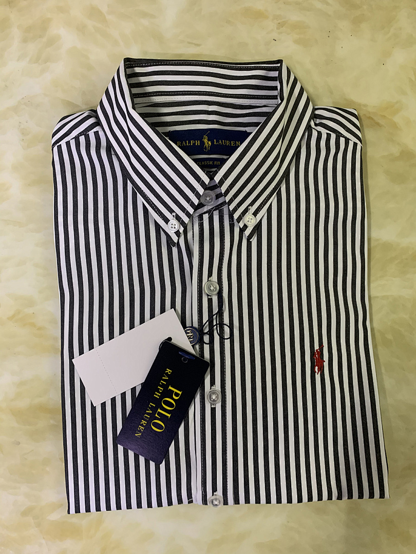Ralph Lauren Striped Cotton Shirt · A2418 — תמונה 9