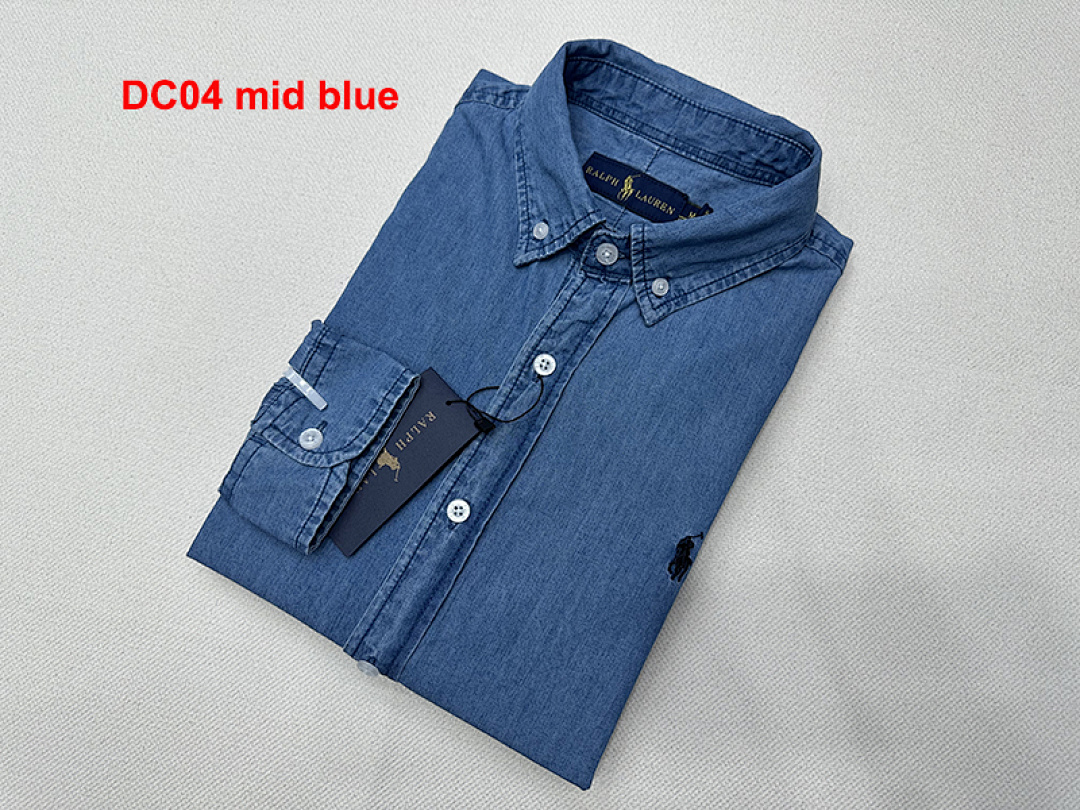 Ralph Lauren Custom Fit Denim Shirt · A916 — תמונה 4
