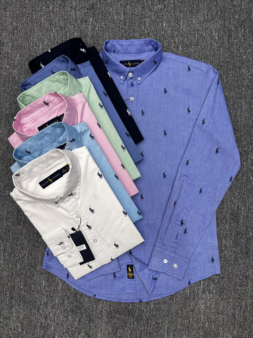 Ralph Lauren Polo Pony Cotton Oxford Shirt · A2349 — תמונה 30