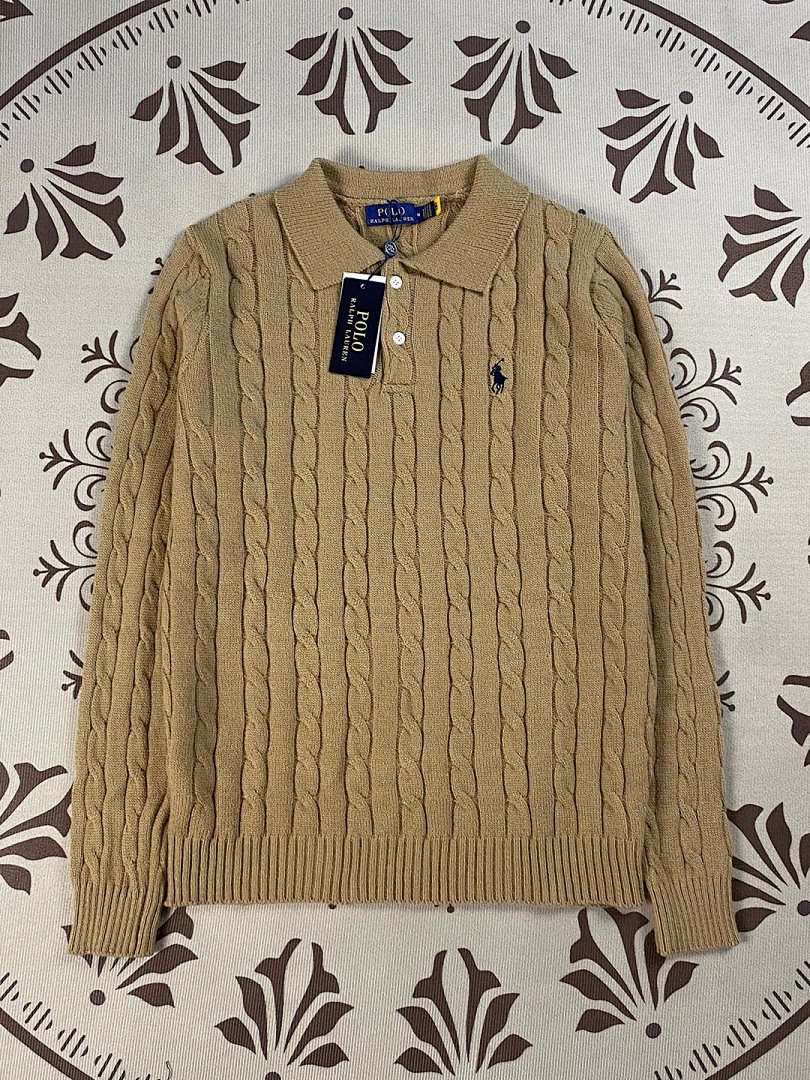 Polo Ralph Lauren Cable-Knit Polo Sweater · A2858 — תמונה 12