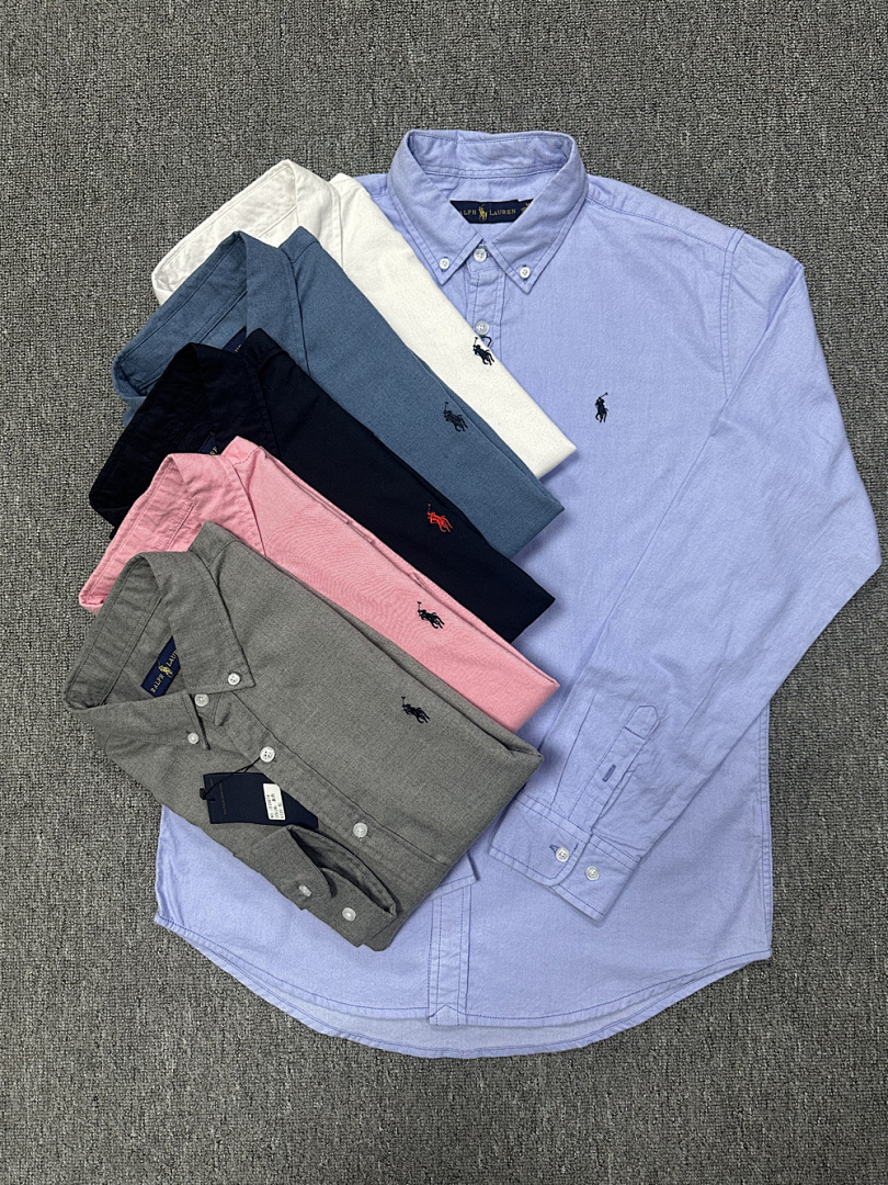Ralph Lauren The Iconic Solid Cotton Button-Down · A2576 — תמונה 20