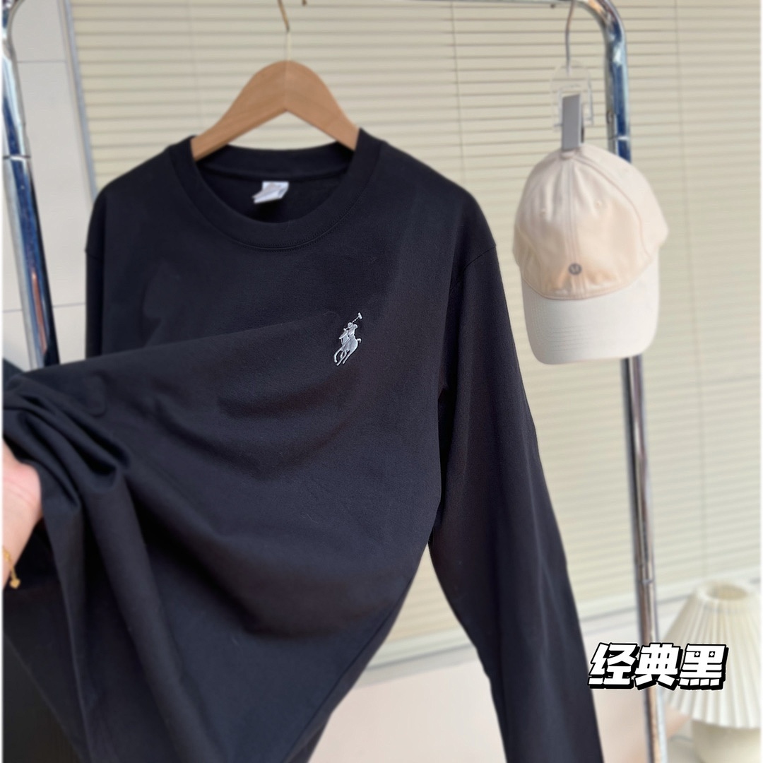 Polo Ralph Lauren Cotton Jersey Long Sleeve T-Shirt · A2712 — תמונה 5