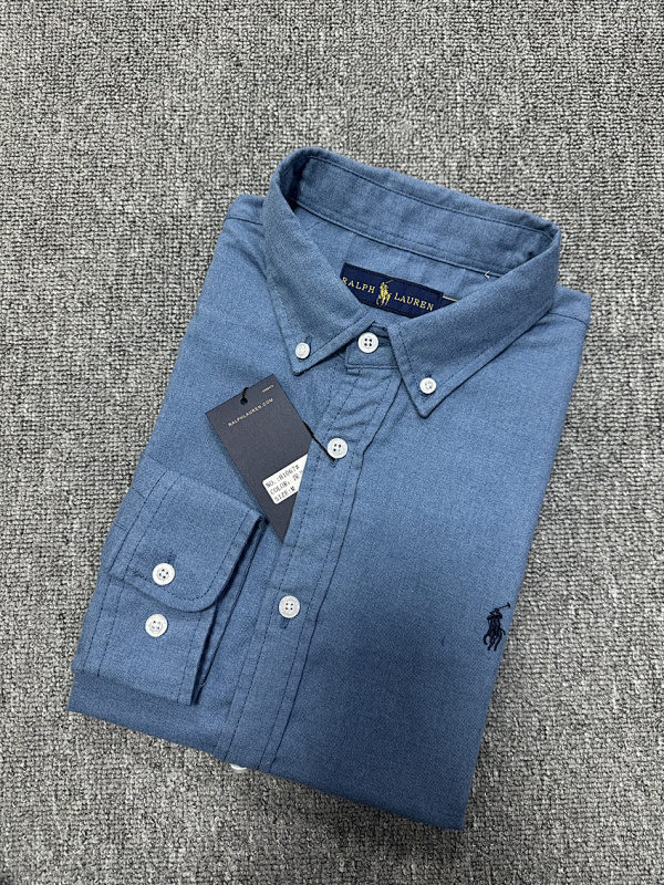 Ralph Lauren The Iconic Solid Cotton Button-Down · A2576 — תמונה 13