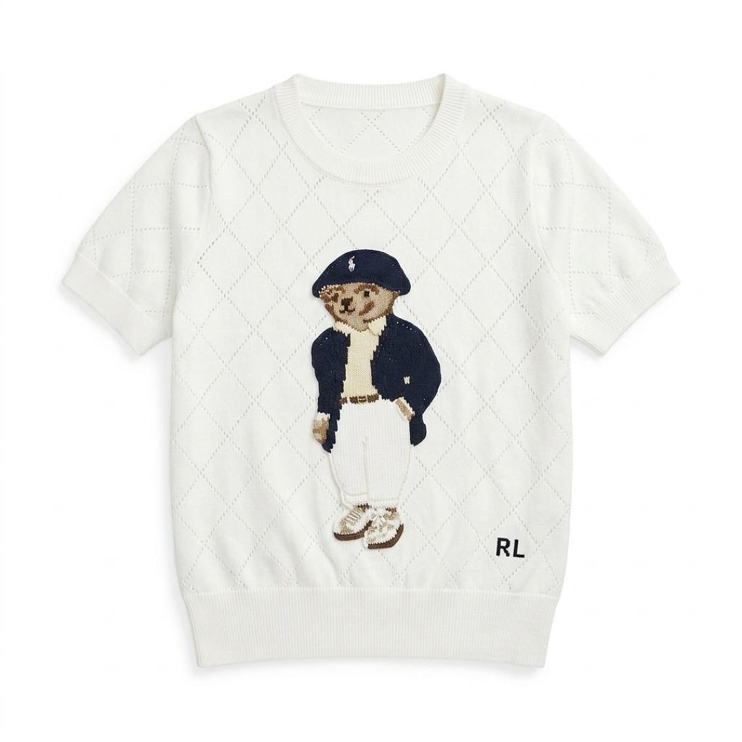 Ralph Lauren Polo Bear Jersey T-Shirt · A3395 — תמונה 14