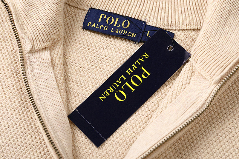 Ralph Lauren Mesh Knit Cotton Quarter-Zip Sweater · A528 — תמונה 24