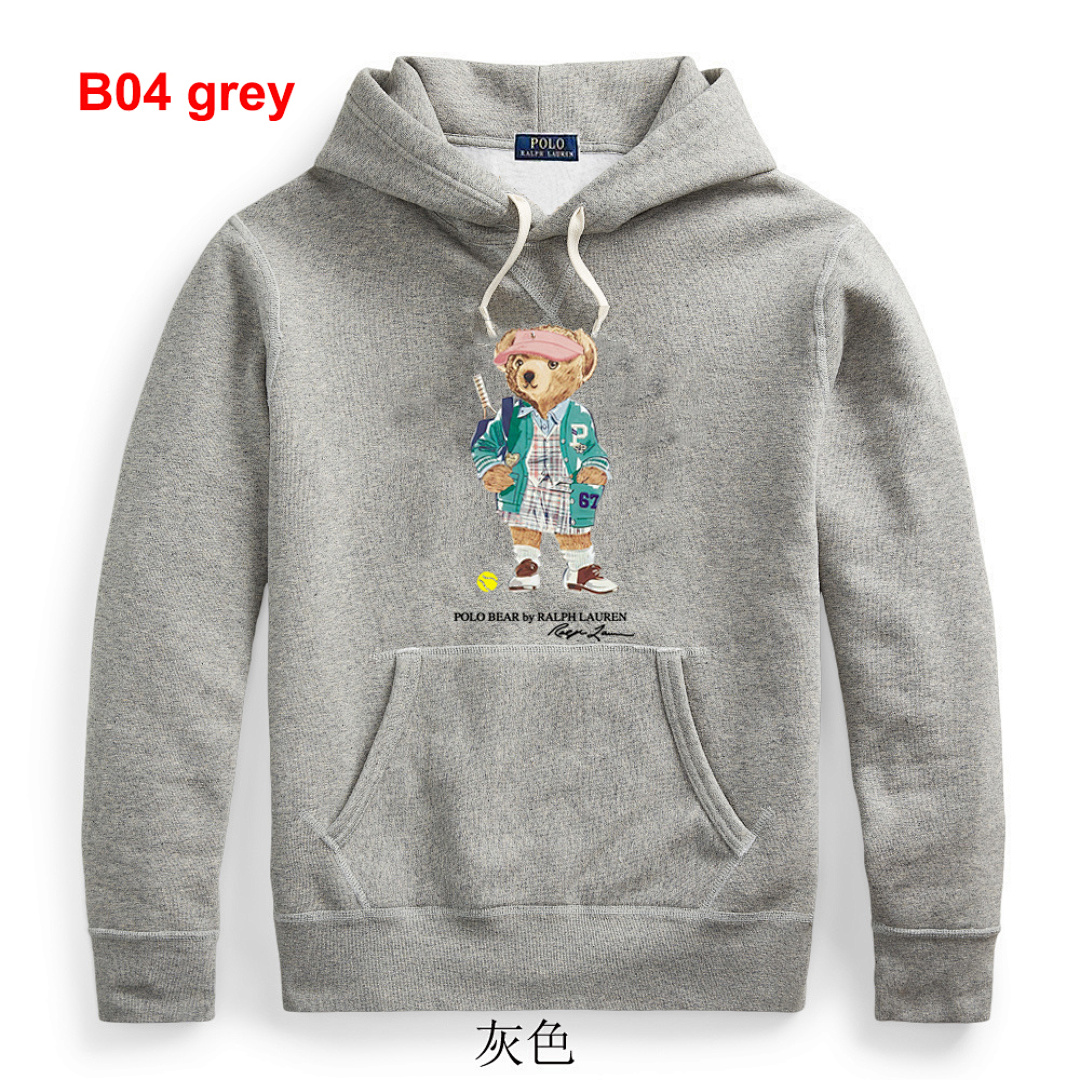 Ralph Lauren Polo Bear Fleece Hoodie · A2599 — תמונה 22