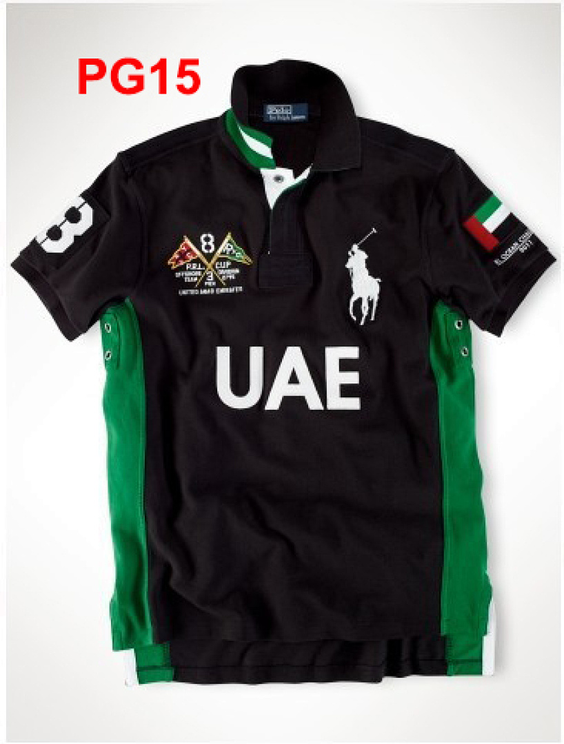 Ralph Lauren Mexico Color Block Pique Polo · A2437 — תמונה 3
