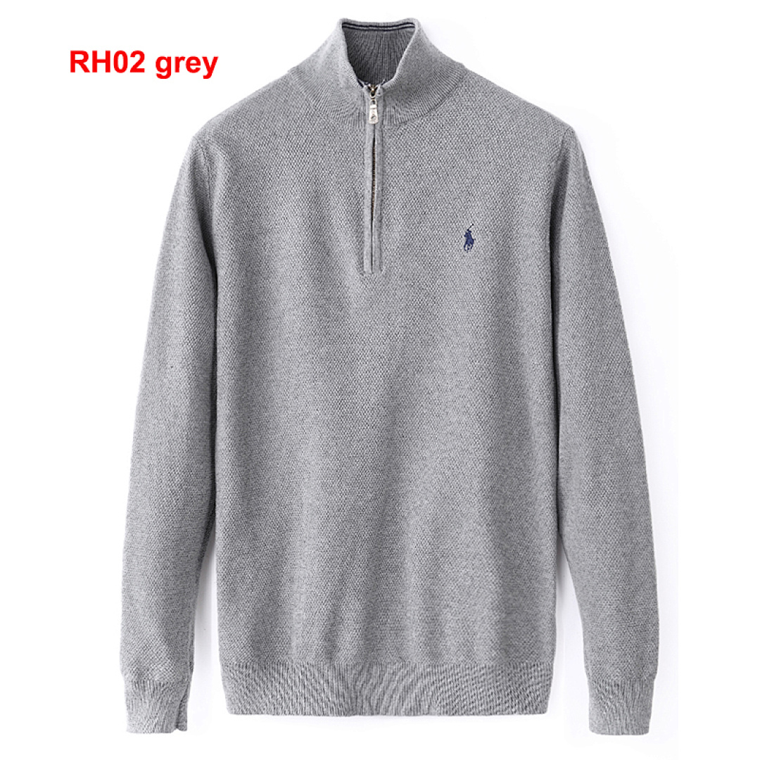 Ralph Lauren Mesh Knit Cotton Quarter-Zip Sweater · A528 — תמונה 5