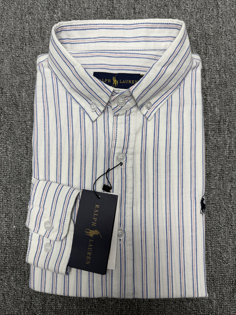 Ralph Lauren Classic Fit Striped Oxford Shirt · A3238 — תמונה 19