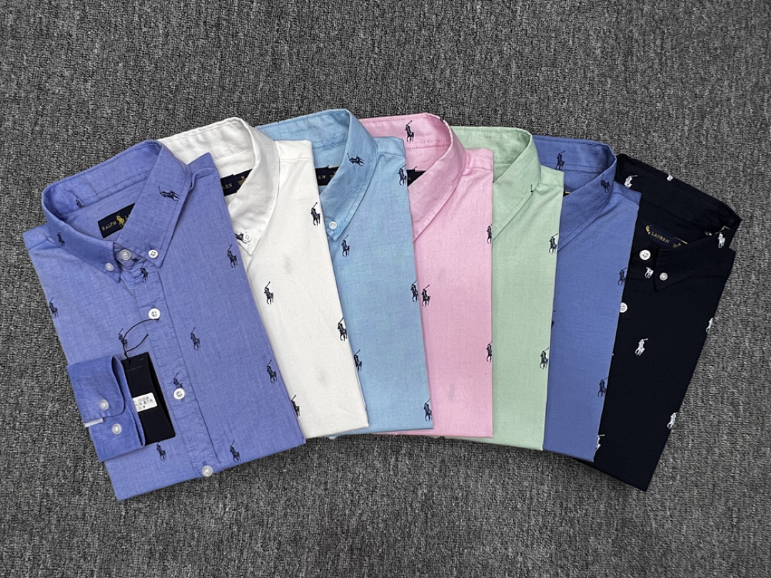 Ralph Lauren Polo Pony Cotton Oxford Shirt · A2349 — תמונה 26