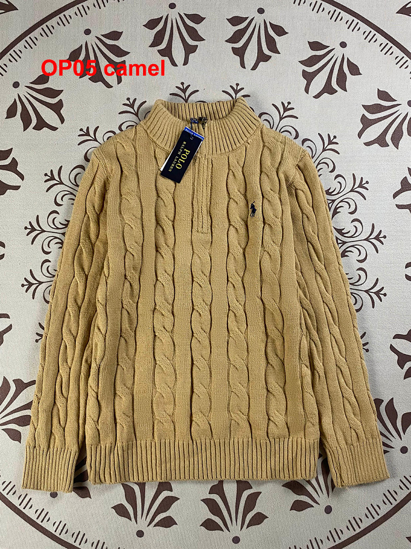 Ralph Lauren Cable-Knit Quarter-Zip Sweater · A2520 — תמונה 4