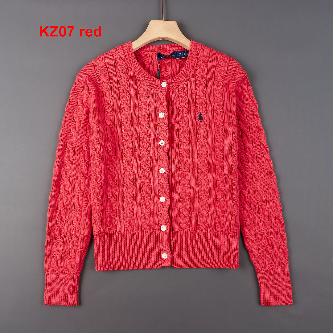 Polo Ralph Lauren Cable Knit Cotton Crewneck Cardigan · A3429 — תמונה 17