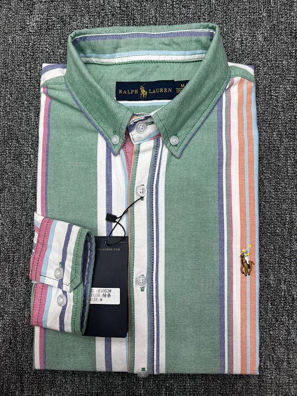 Ralph Lauren Classic Fit Striped Oxford Shirt · A2353 — תמונה 5